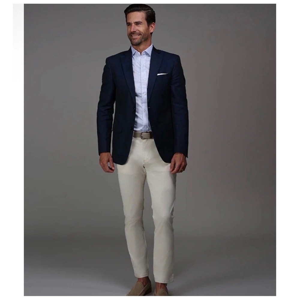 Collars & Co Mens Size 36x32 CEO 5-Pocket Pants Stone Tan Casual NWT - Picture 9 of 9